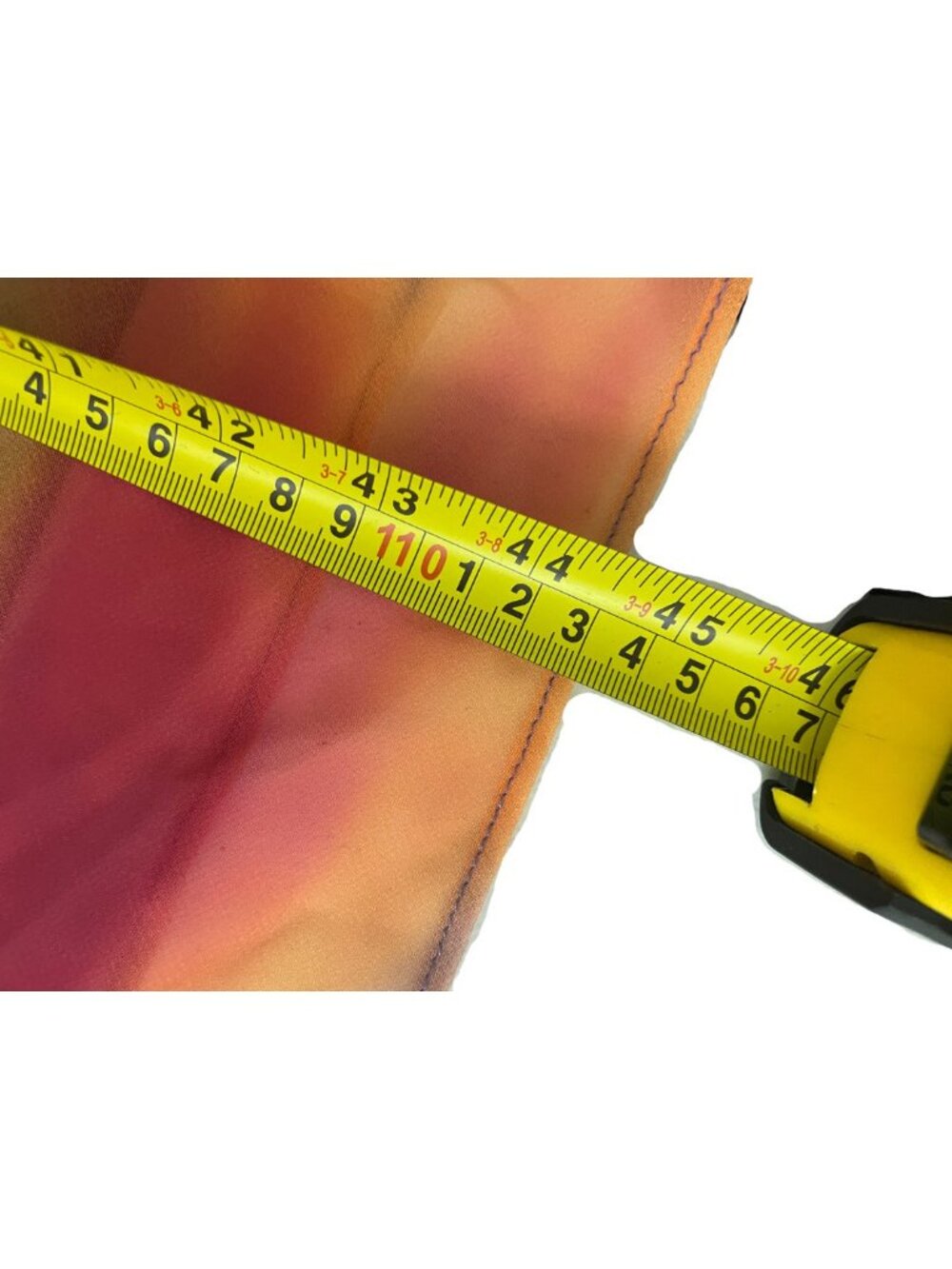 Zara Womens Long Dress Medium Tie Dye Purple orange with Scarf 8221/119 NWT - Picture 13 of 14